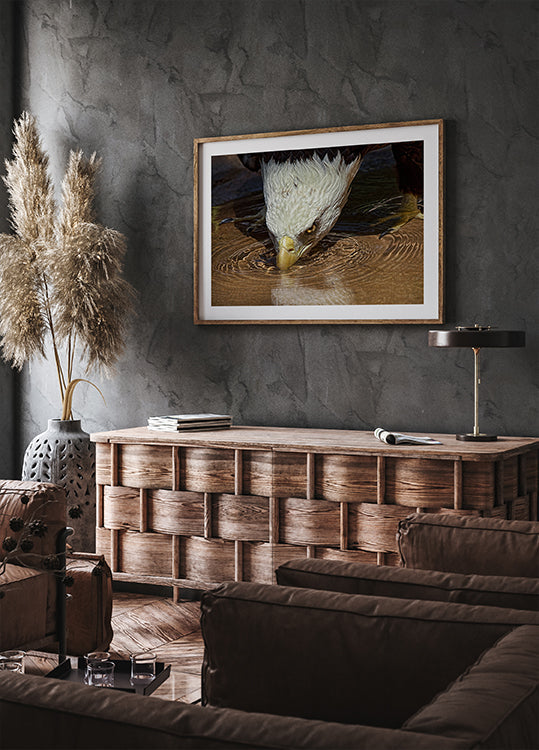 Cool Drink on a Hot Day Poster