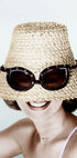 Hat with Sunglasses Poster - Posterbox.no