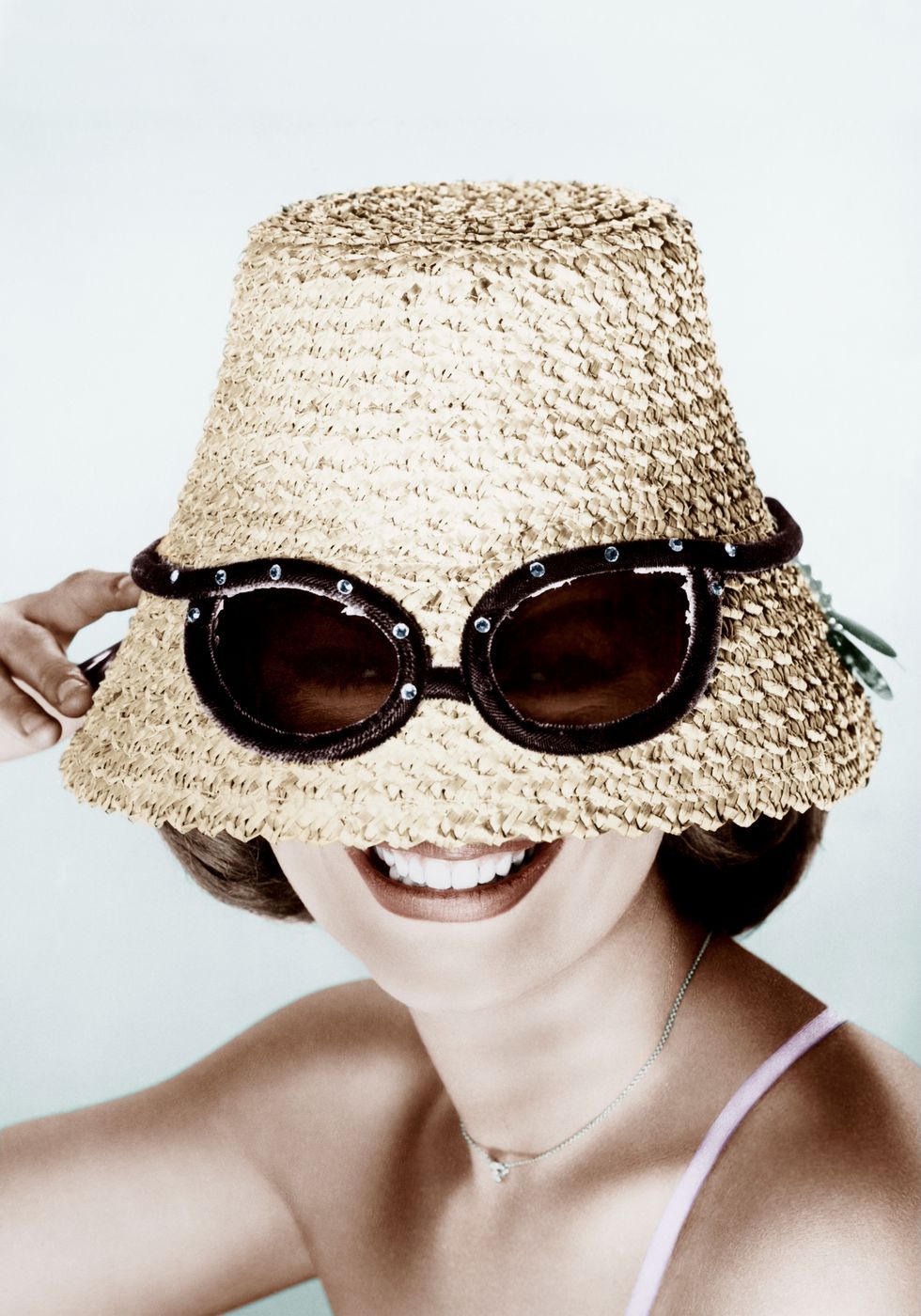 Hat with Sunglasses Poster - Posterbox.no