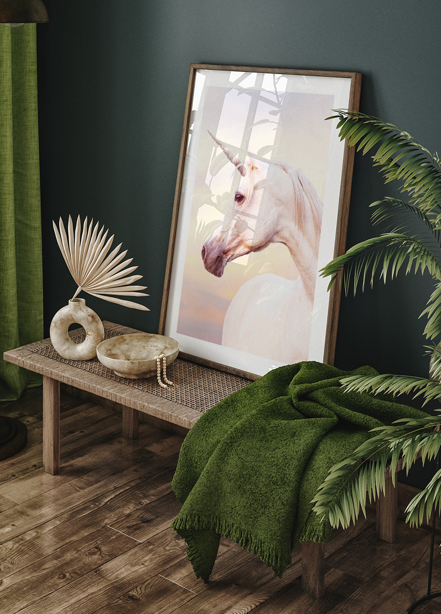 Unicorn Portrait Poster - Posterbox.no