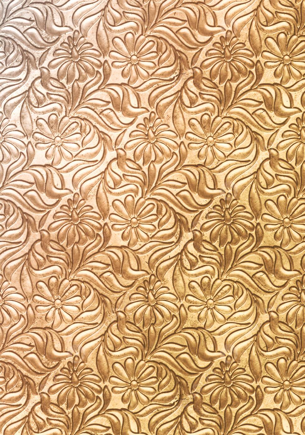 Golden Vintage Relief Poster - Posterbox.no