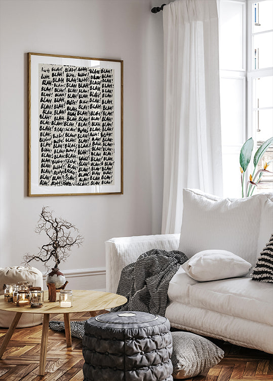 Blahblahblah (NEW) - Posterbox