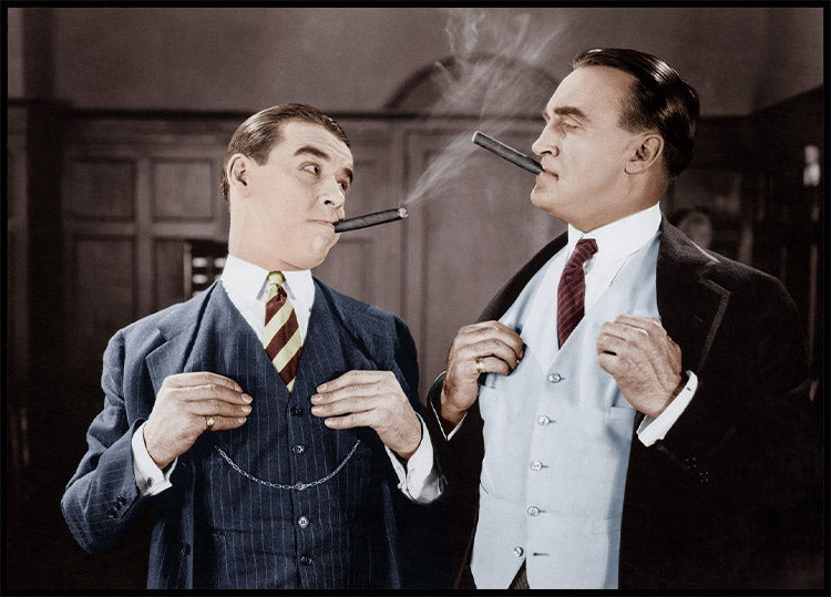 Smoking Cigars Poster - Posterbox.no