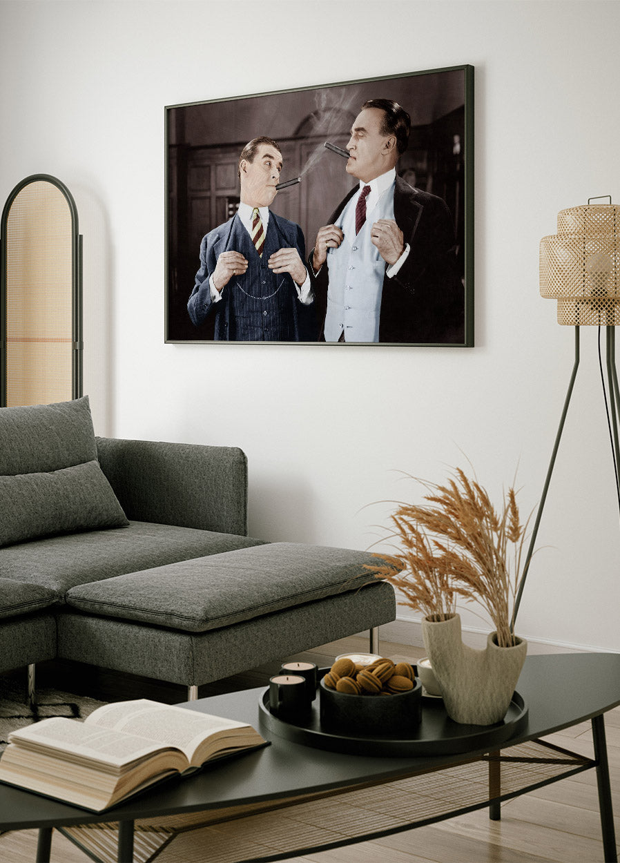 Smoking Cigars Poster - Posterbox.no