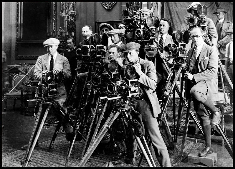 Photographers Old Cameras Poster - Posterbox.no