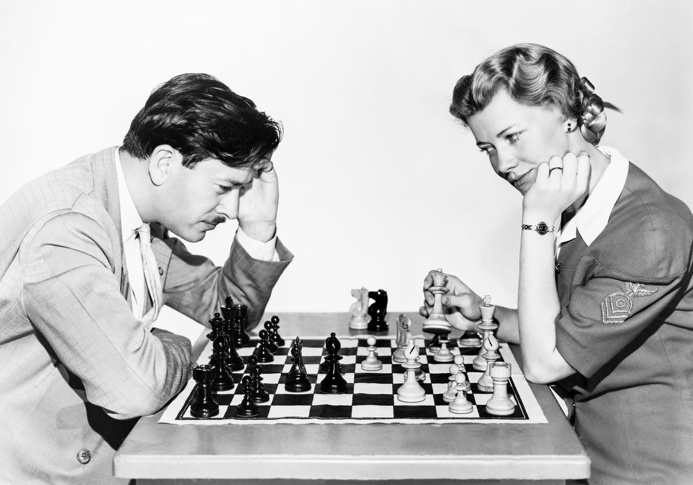 Chess Players Poster - Posterbox.no