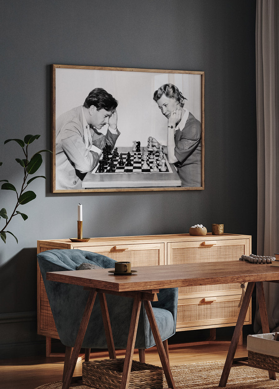 Chess Players Poster - Posterbox.no