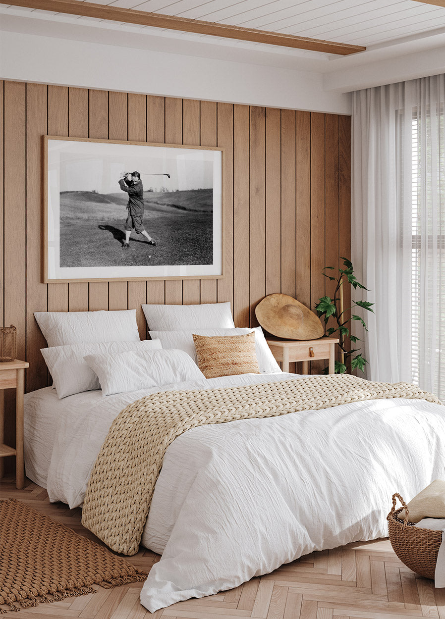 Vintage Golfer Poster - Posterbox.no