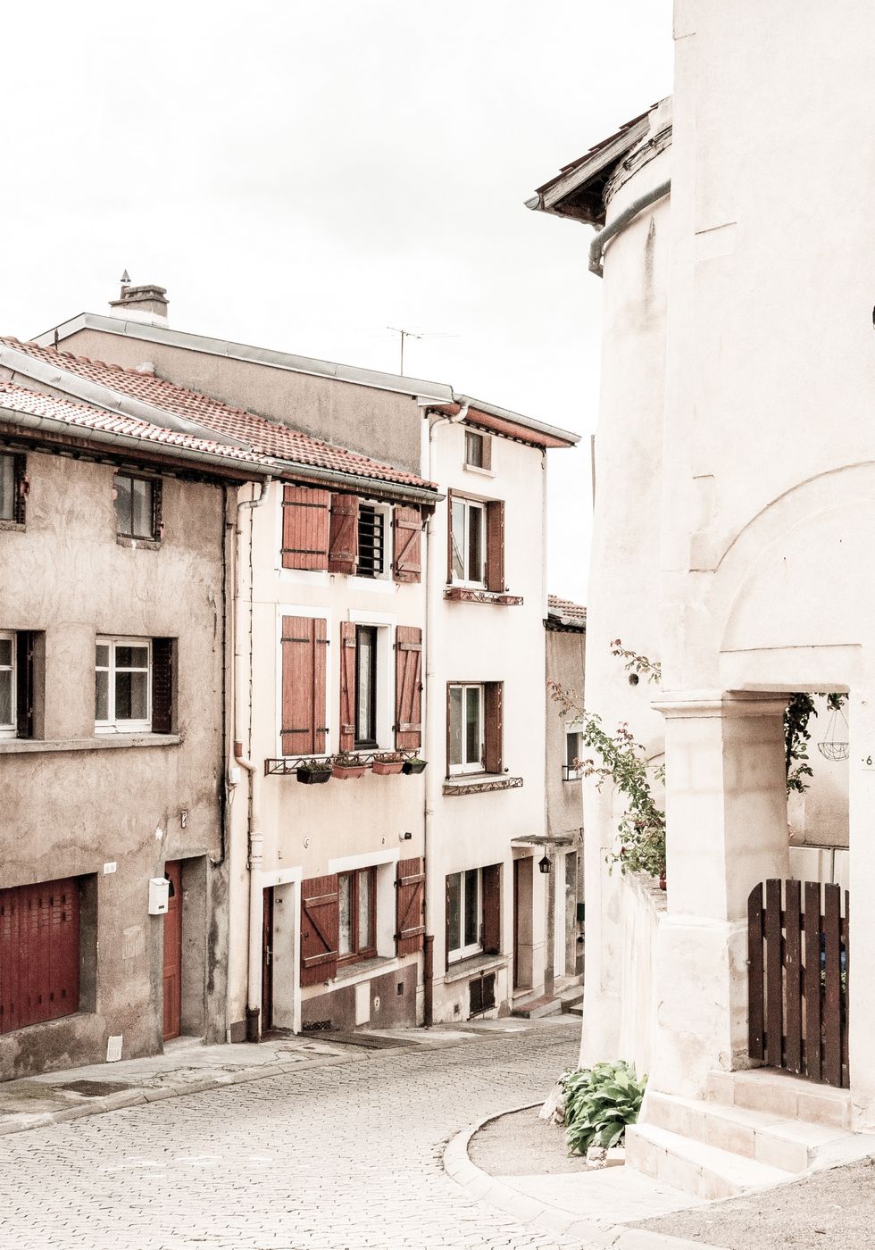 Street View in Paris Poster - Posterbox.no