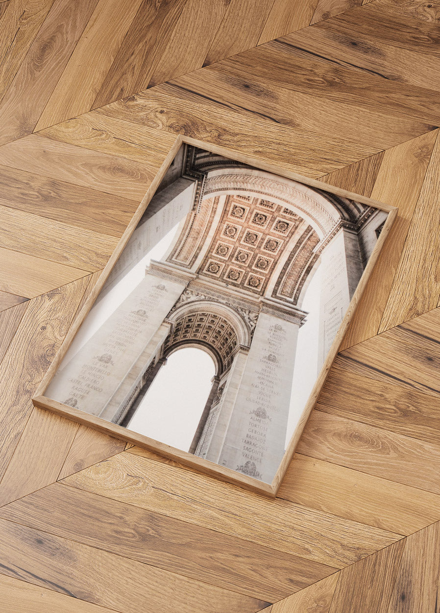 The Arc de Triomphe in Paris Poster - Posterbox.no