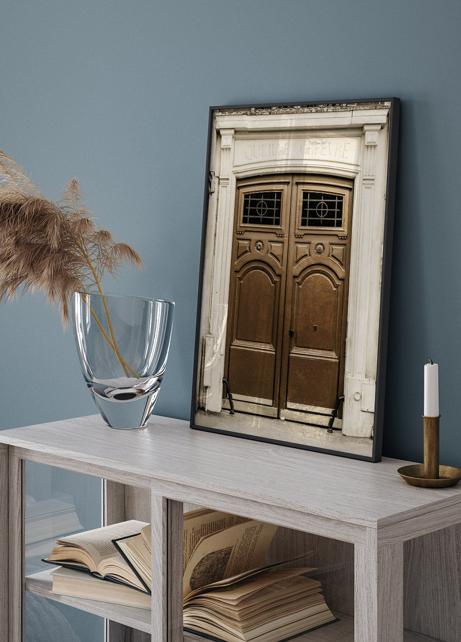 Front Door in Paris Poster - Posterbox.no