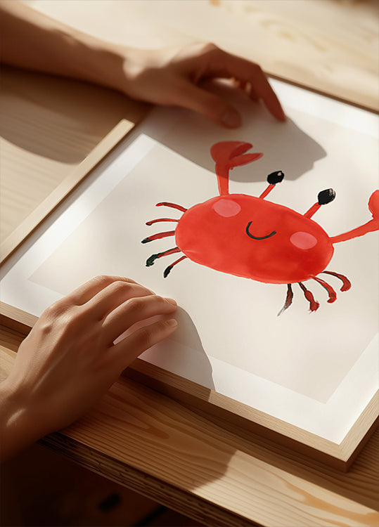 Crabs Up Plakat - Posterbox