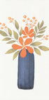 Orange Flowers In A Blue Vase (NEW) - Posterbox