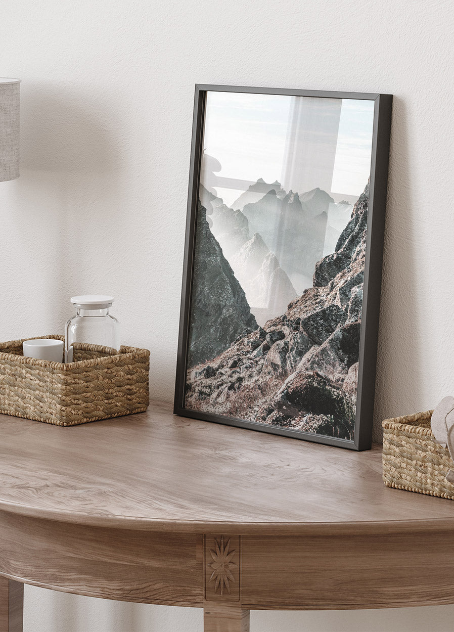 Majestic Mountain View Poster - Posterbox.no