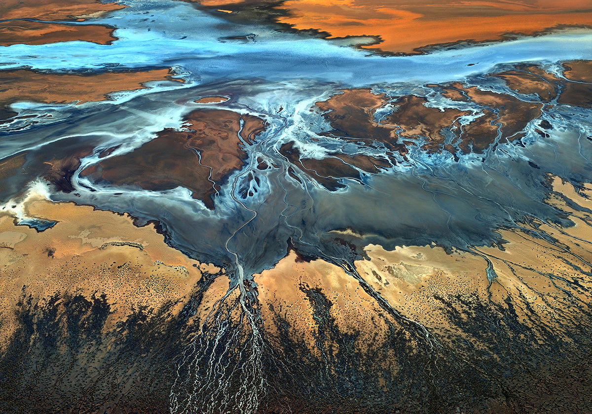 California Aerial - The Desert From Above Poster