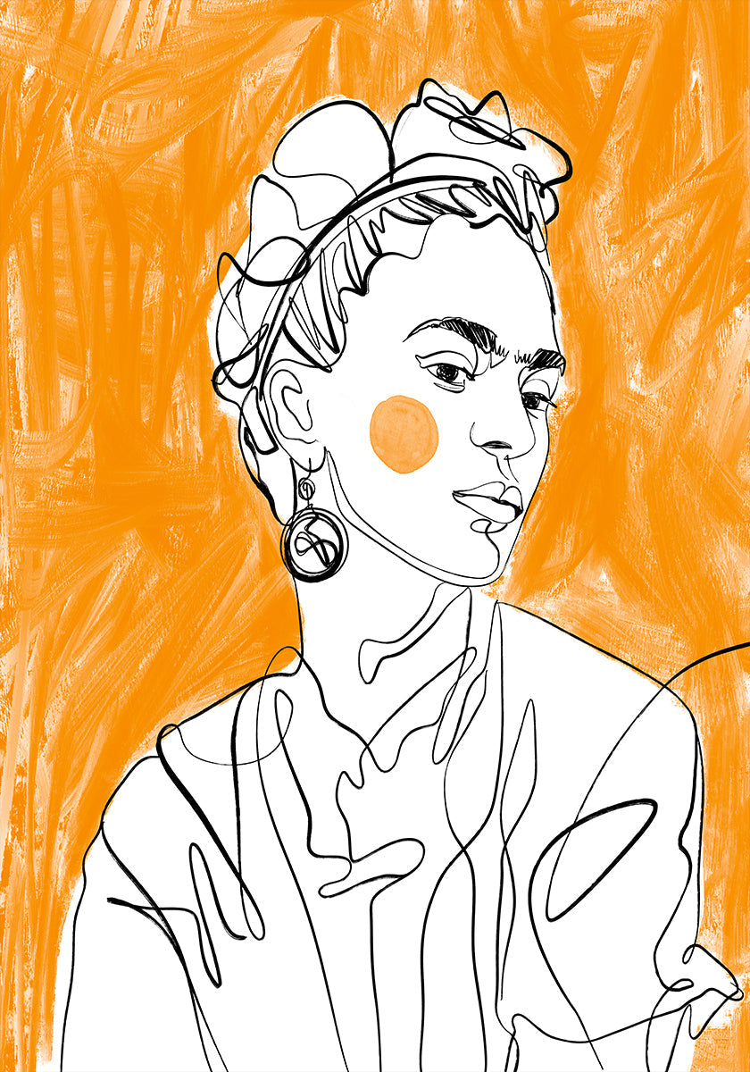 Muse in Orange (NEW) - Posterbox