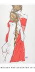 Egon Schiele Mother and Daughter Poster - Posterbox.no