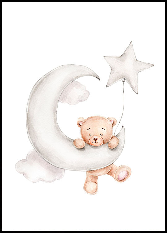 Teddy Bear Poster - Posterbox.no