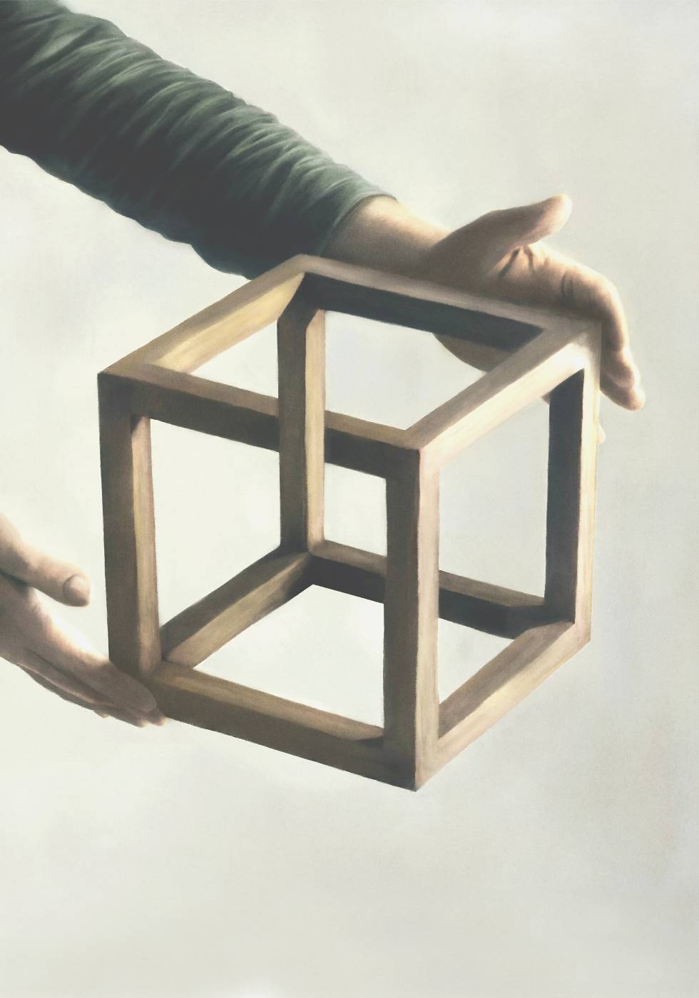 Impossible Cube Poster - Posterbox.no