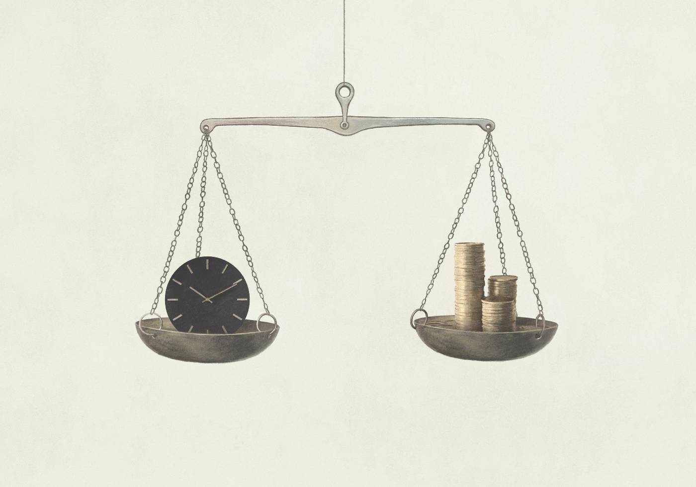 Time or Money Poster - Posterbox.no
