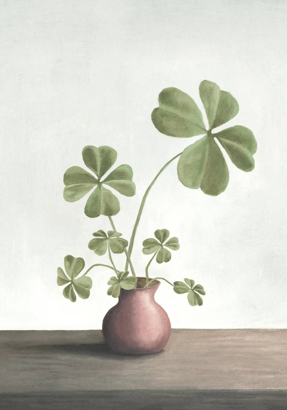 Four Leaf Clovers Luck Poster - Posterbox.no
