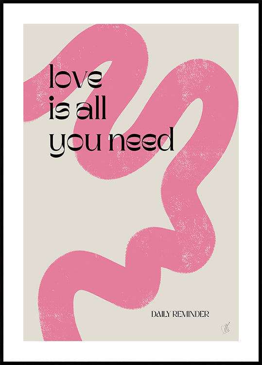 Love is all you need (NEW)