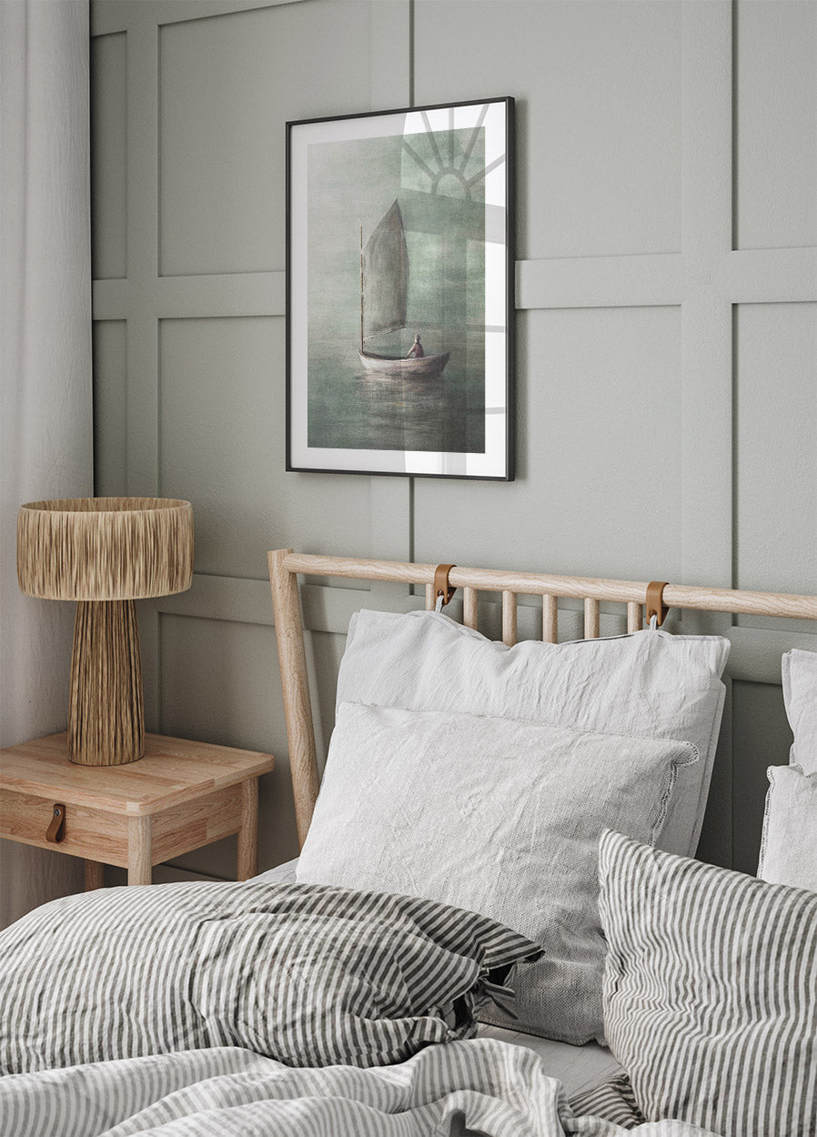 Sailing Towards Infinity Poster - Posterbox.no