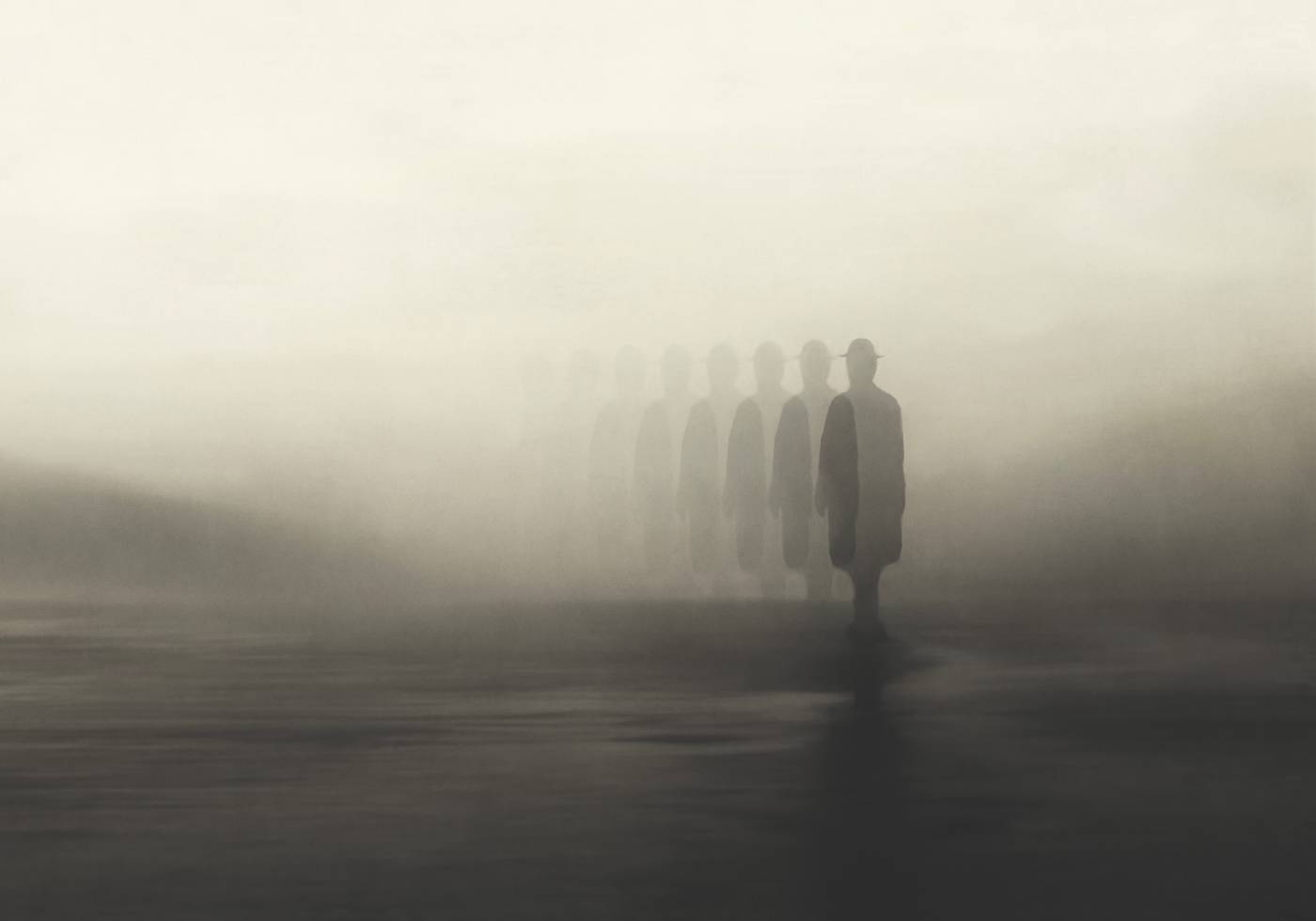 Disappearing into the Fog Poster - Posterbox.no