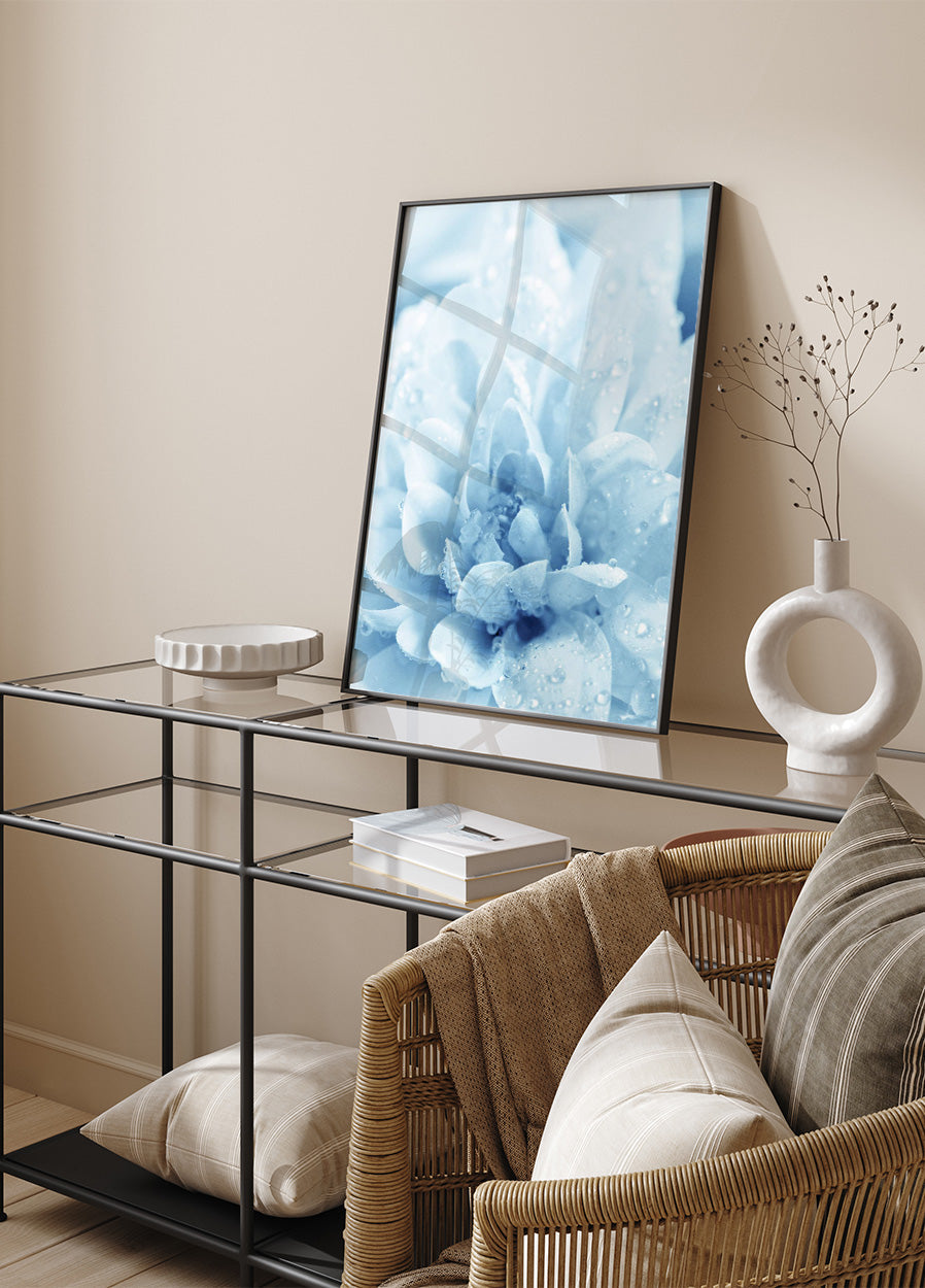 Blue Flowers Poster - Posterbox.no