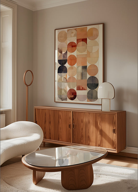 Earthy Geometric Flow (NEW) - Posterbox