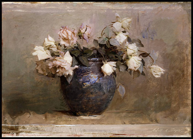 Roses by Abbott Handerson Thayer Poster - Posterbox.no