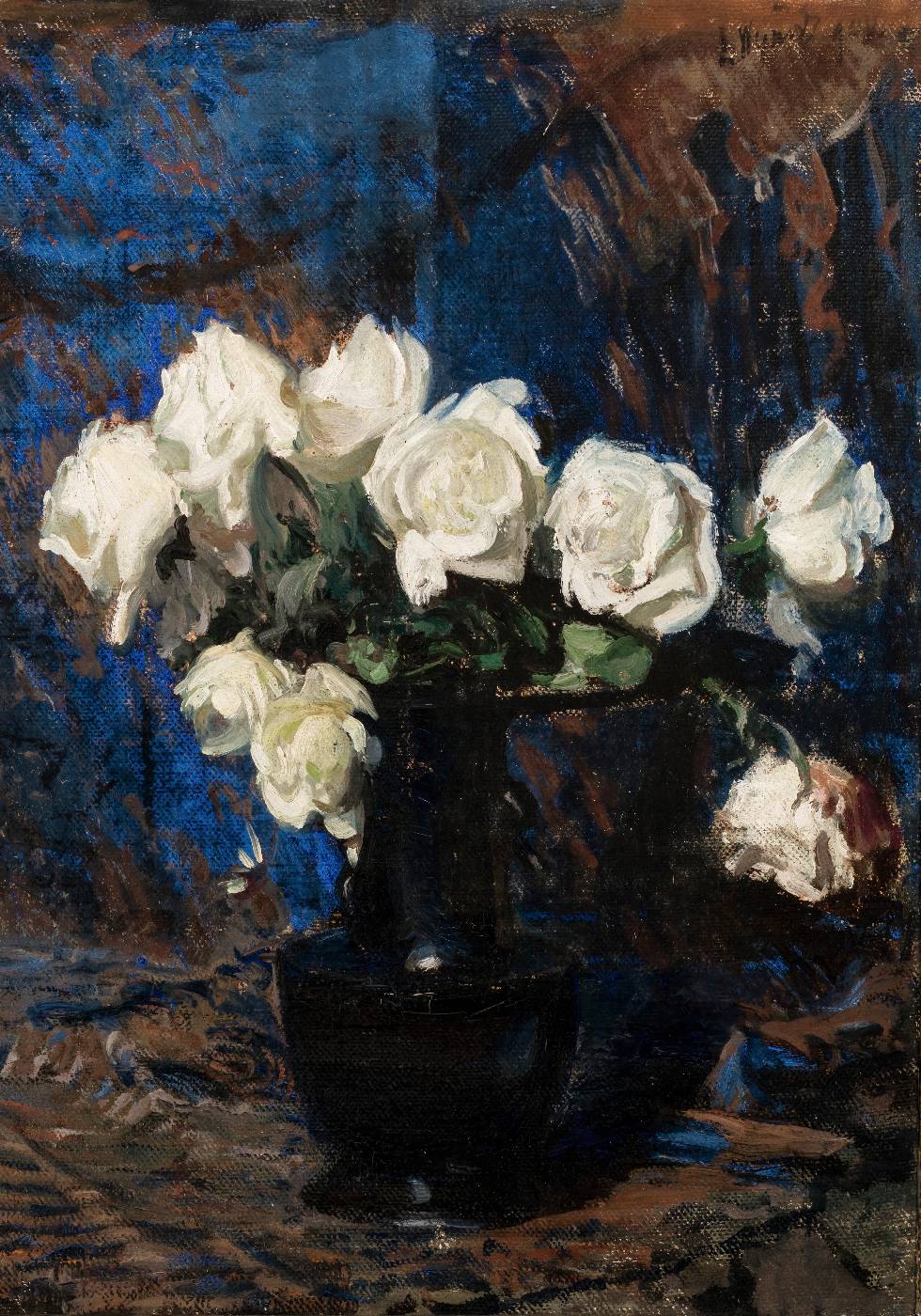 White Roses by Leon Wyczółkowski Poster - Posterbox.no