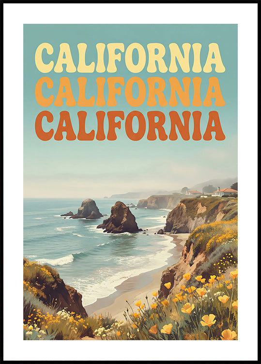 California California California Plakat - Posterbox