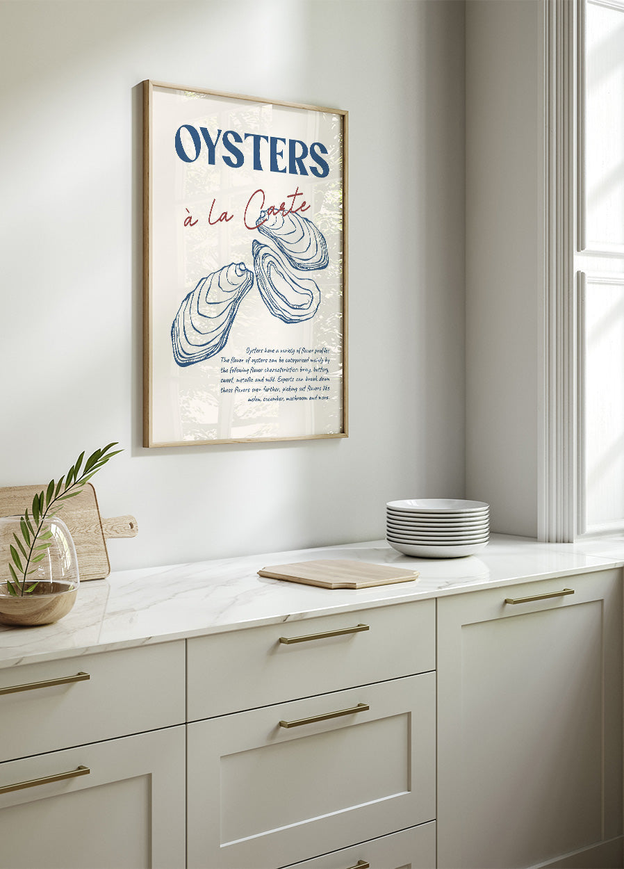 Oysters Poster - Posterbox.dk