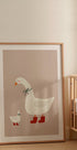 Goose and Gosling Plakat - Posterbox