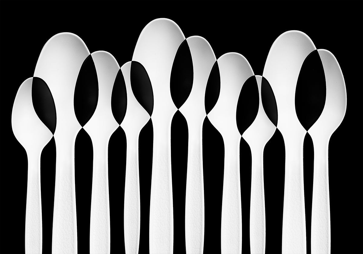 Spoons Abstract: Forest Poster