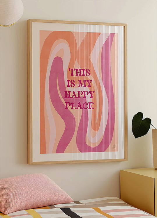 Peach &amp; Pink Explosion No. 4 (NEW) - Posterbox