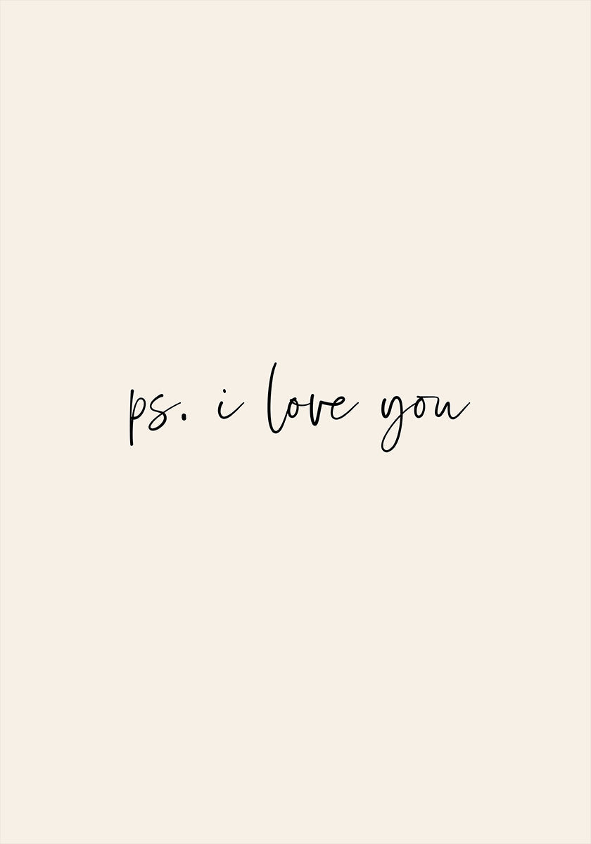 PS I Love You (NEW)