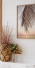 Sunset Palm Leaf Poster - Posterbox.no