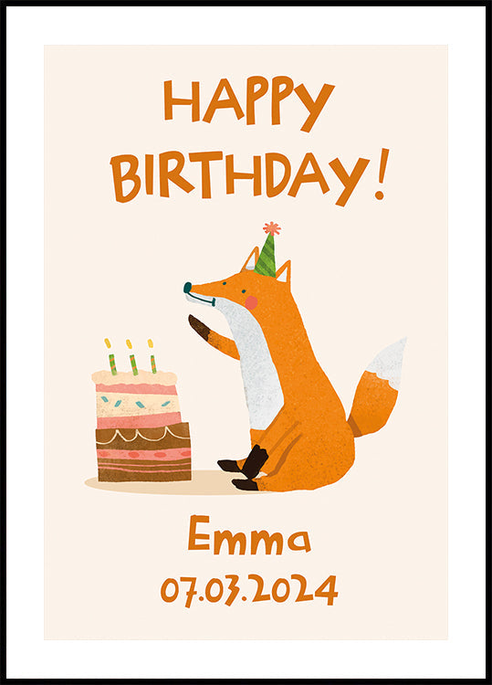 Kids' Birthday Personal 2 Poster - Posterbox