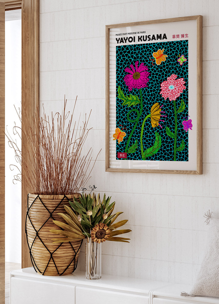 Flowers Poster By Yayoi Kusama - Posterbox.no