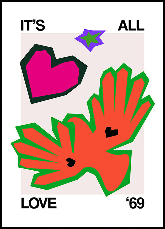 It's All Love '69 Bird Orange (NEW)