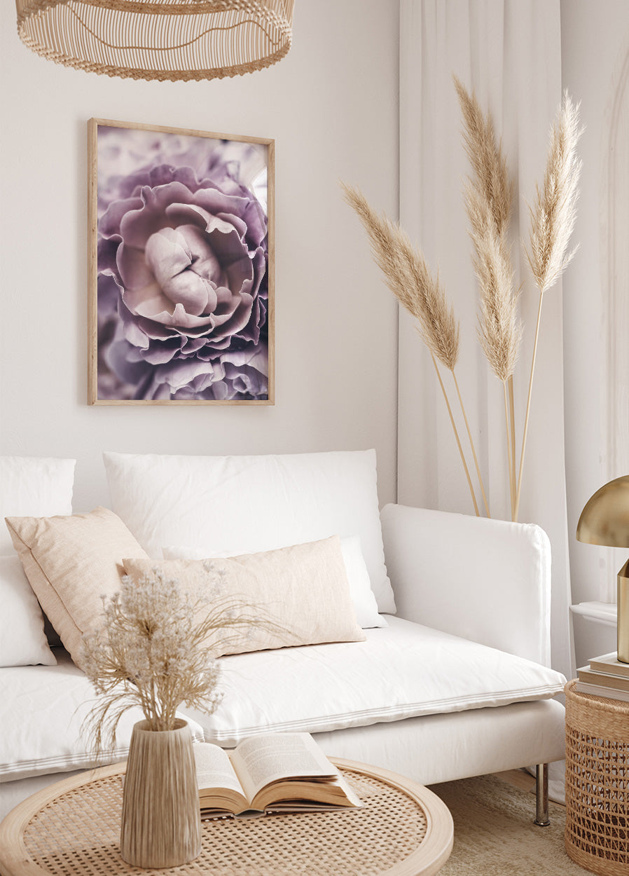 Purple Rose Poster - Posterbox.no