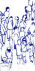 Crowd In Blue (NEW) - Posterbox