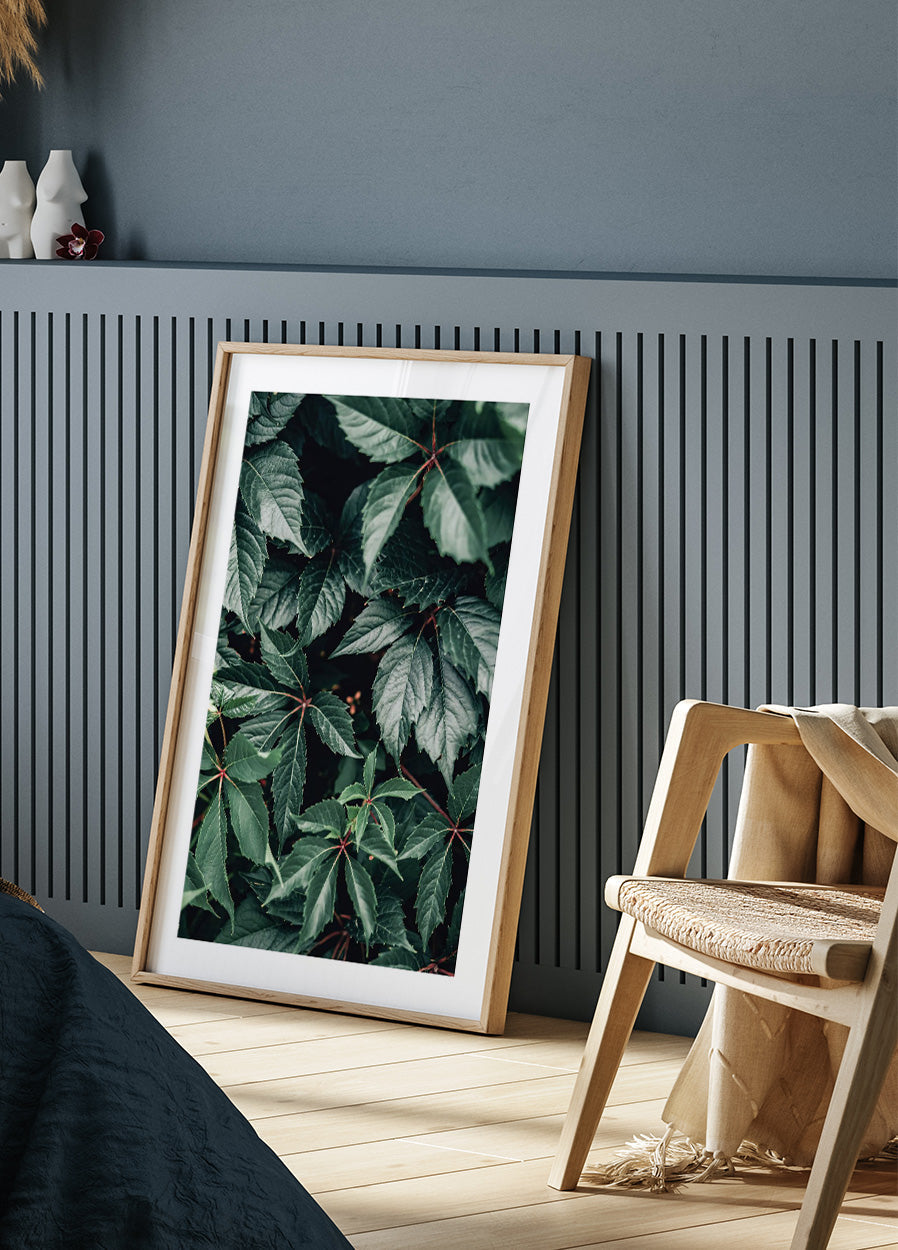 Wild Green Leaves Poster - Posterbox.no