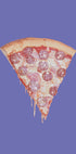Pepperoni Pizza Slice with Glitter Toppings (NEW) - Posterbox