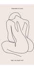 Female One Line Art 154 Poster - Posterbox.no