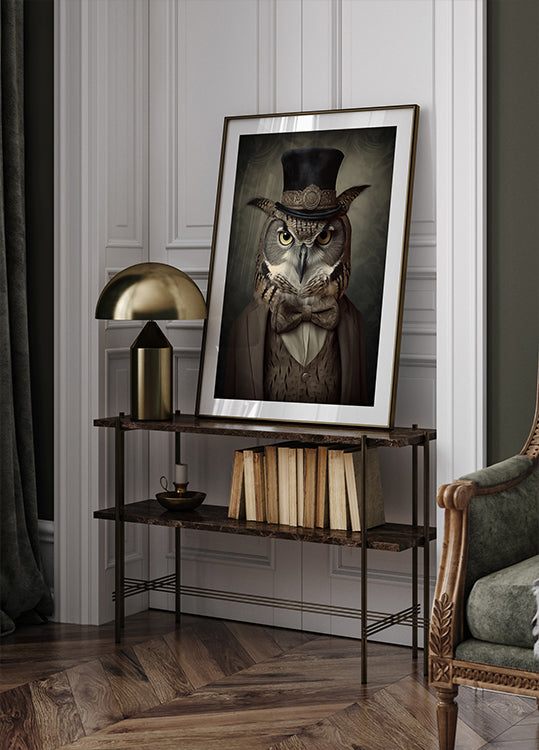 Owl Portrait (NEW) - Posterbox