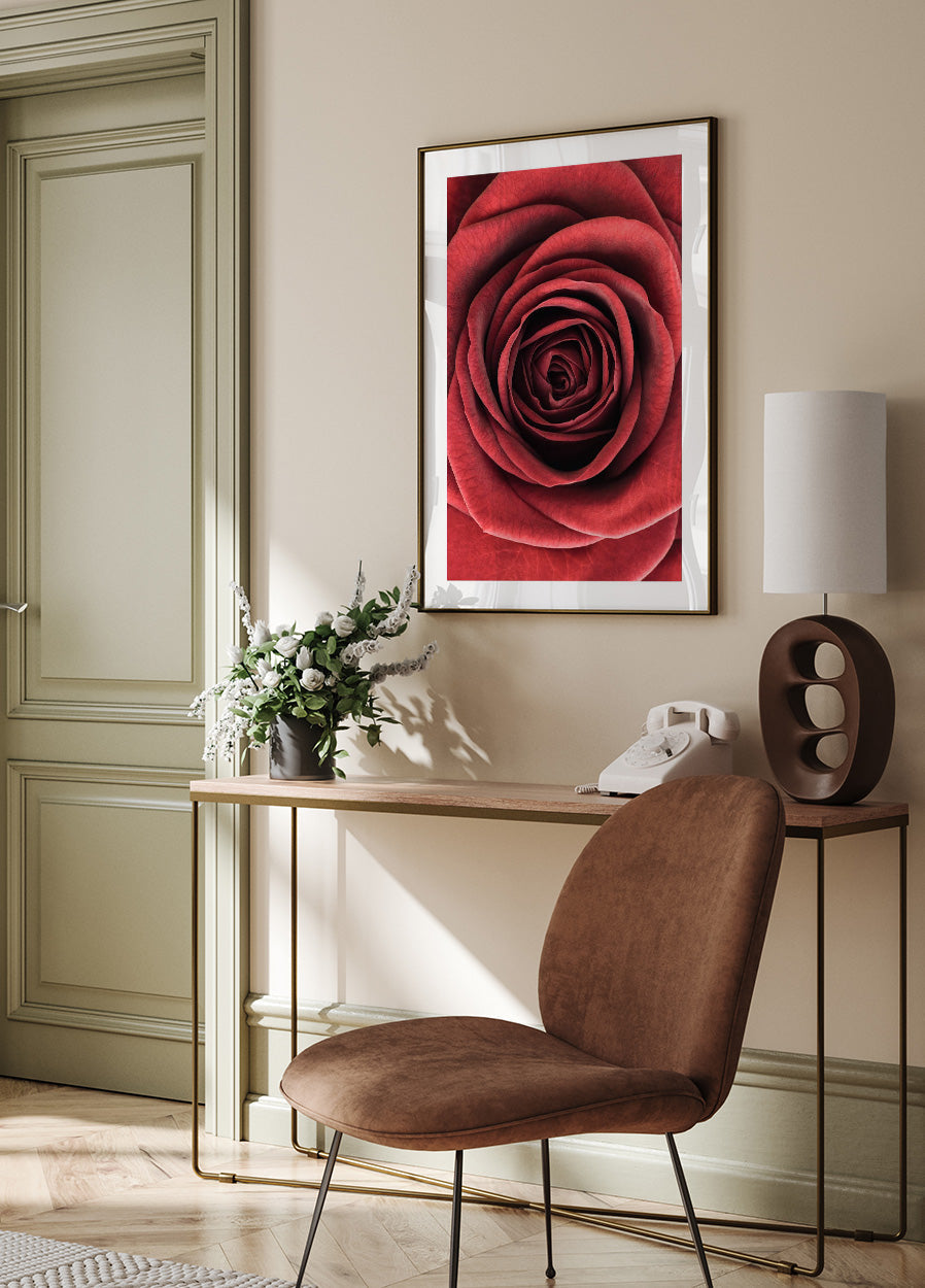 Red Rose Poster - Posterbox.no