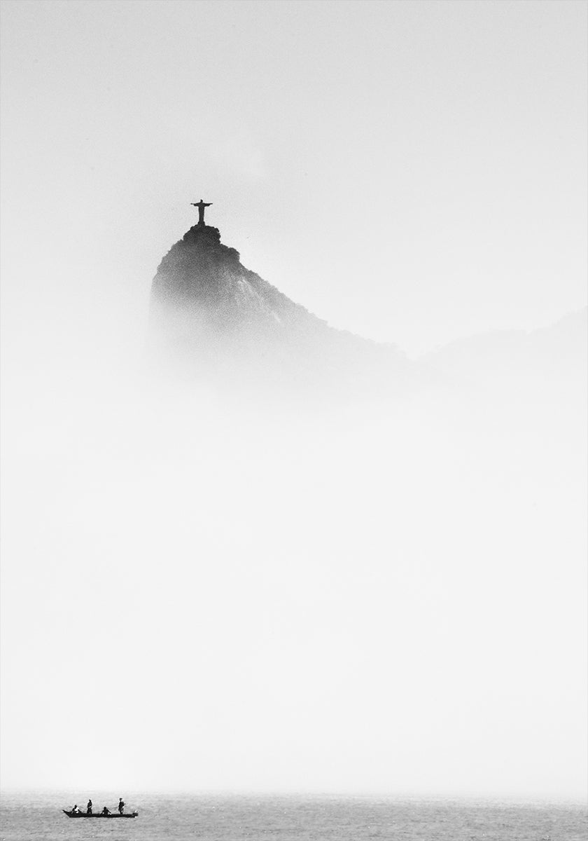 Cristo in the mist Poster